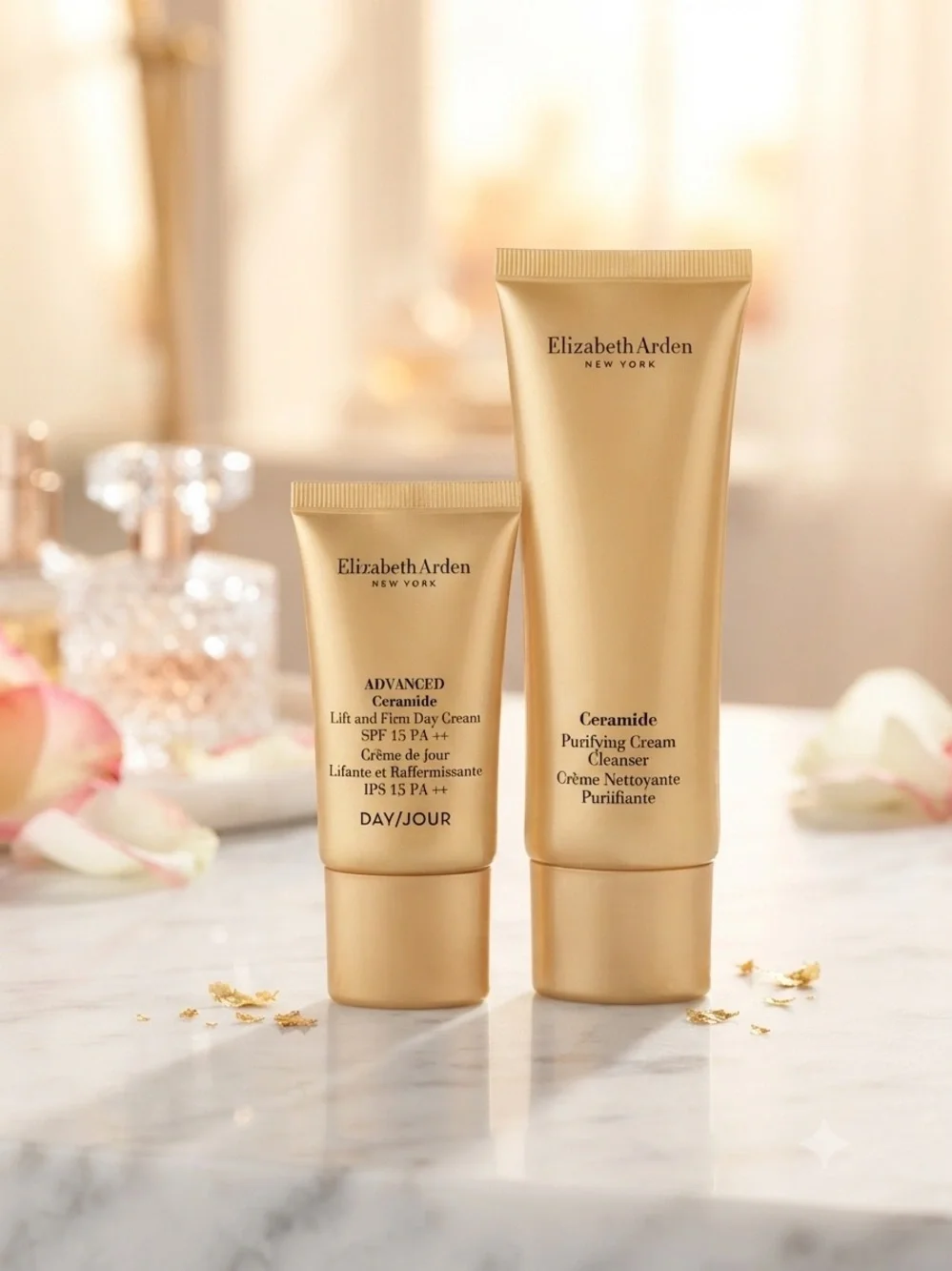 Elizabeth Arden Gold Ceramide Skincare Duo